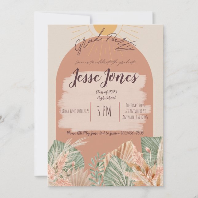 Einladung (Vorderseite)