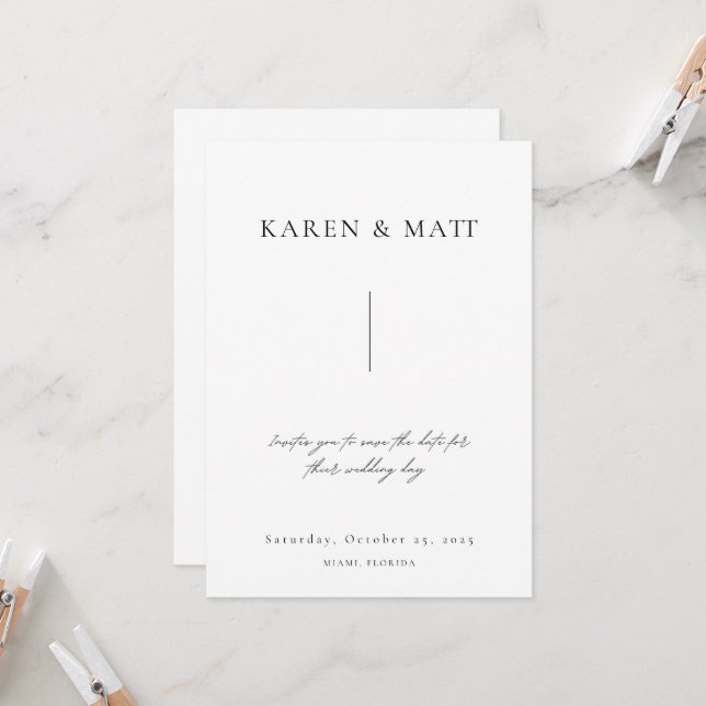 Einladung (Vorderseite/Rückseite Beispiel)