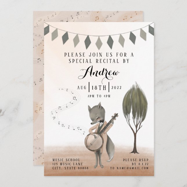 Einladung (Vorne/Hinten)