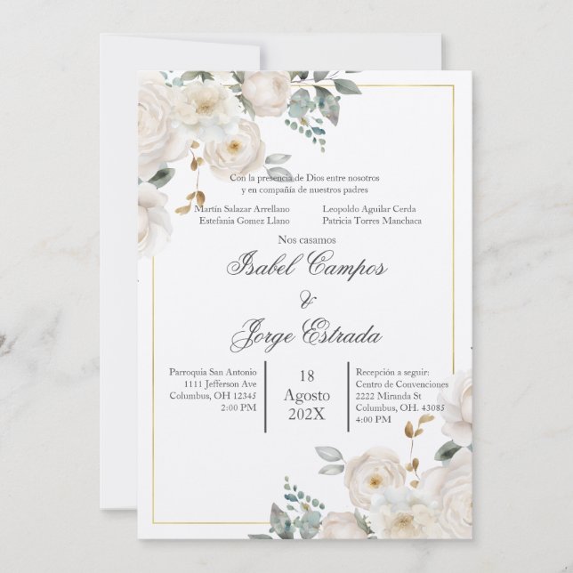 Einladung (Vorderseite)