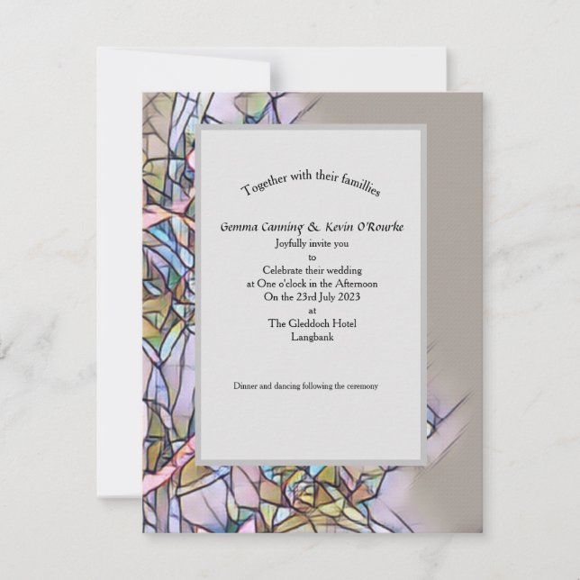 Einladung (Vorderseite)