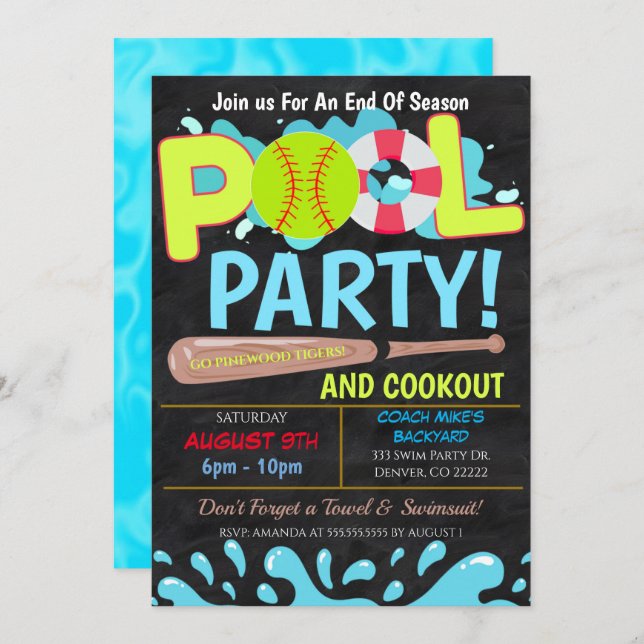 Einladung (Vorne/Hinten)