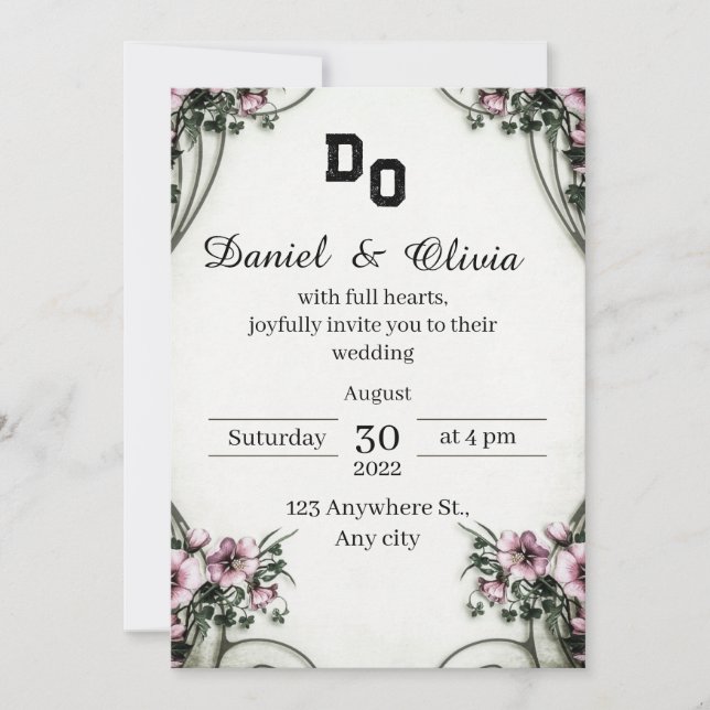 Einladung (Vorderseite)