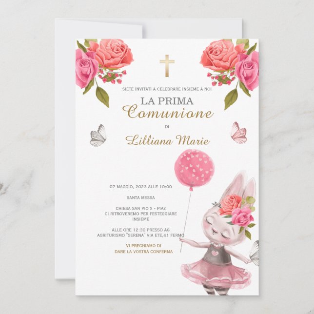 Einladung (Vorderseite)