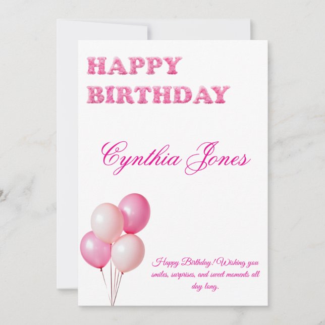 Einladung (Vorderseite)