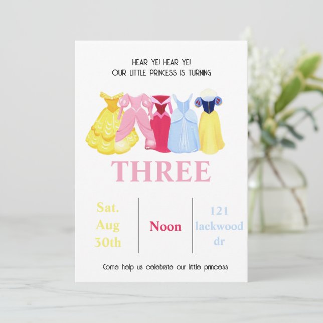 Einladung (Stehend Vorderseite)