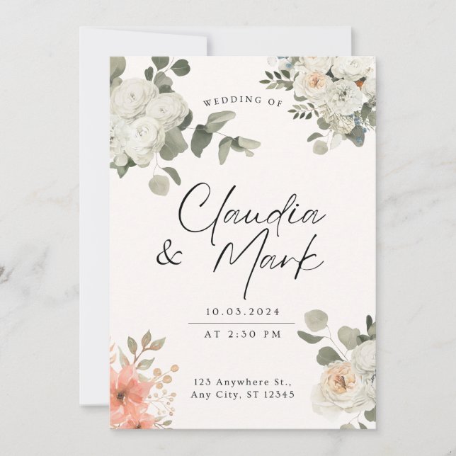 Einladung (Vorderseite)