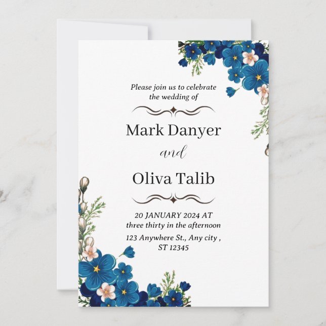 Einladung (Vorderseite)