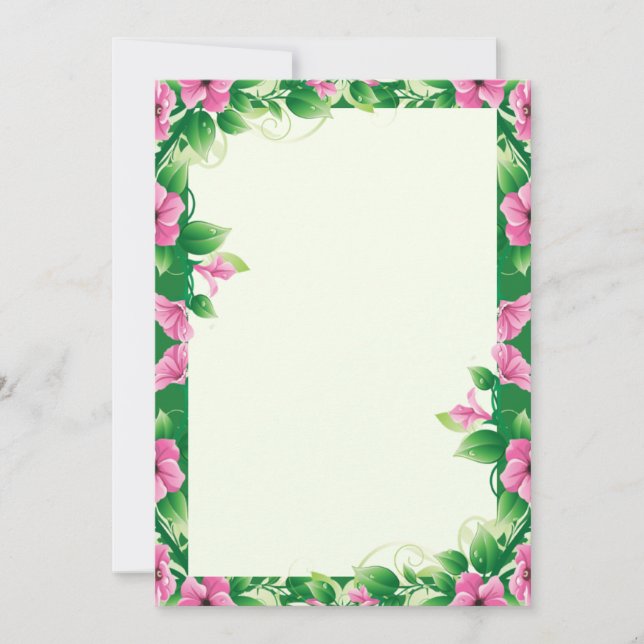 Einladung (Vorderseite)