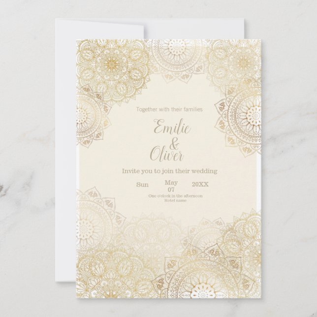 Einladung (Vorderseite)