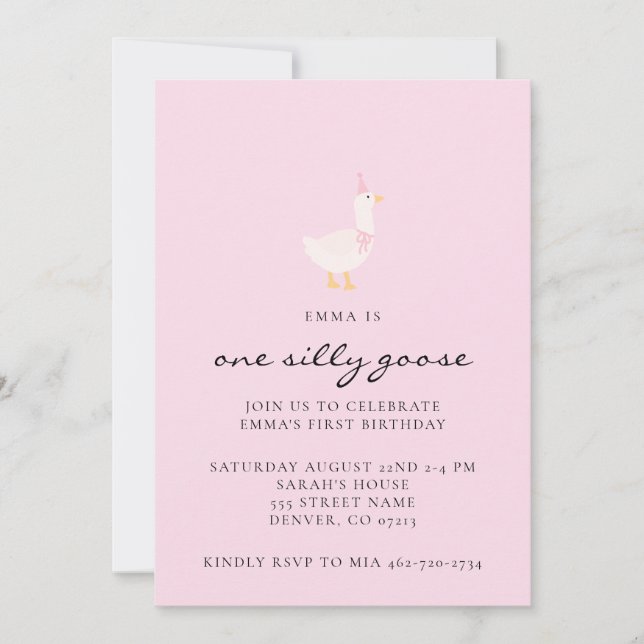 Einladung (Vorderseite)