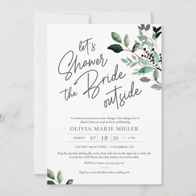 Einladung (Vorderseite)