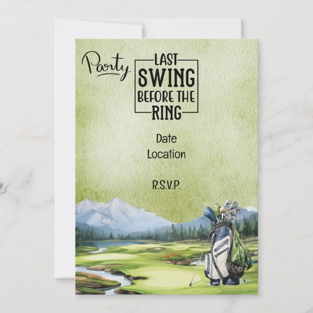 Einladung (Vorderseite)