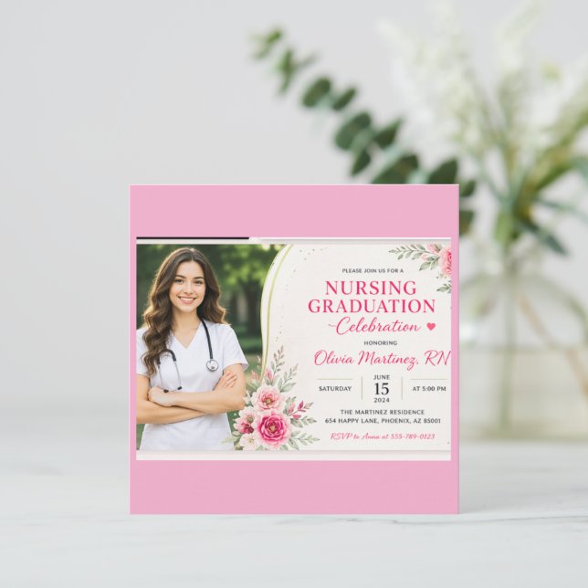 Einladung (Stehend Vorderseite)