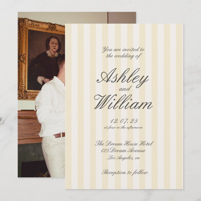 Einladung (Vorne/Hinten)