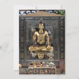 Einladung 5" Lord-Shiva hindischen Tempel-#2 x 7"