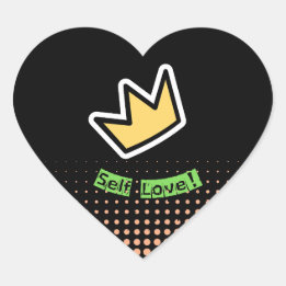 Einladung an niemanden Herz-Aufkleber