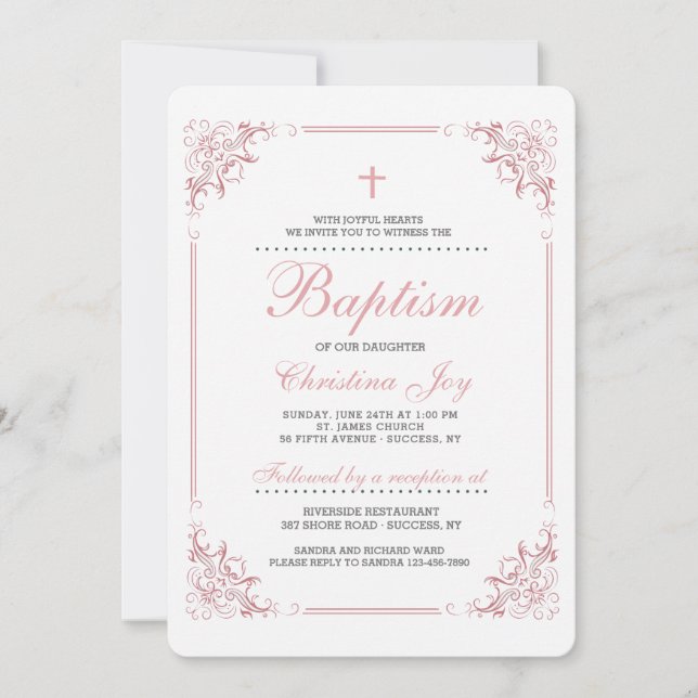 Einladung an vier Ecken (Vorderseite)