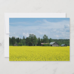 Einladung/Ankündigung des finnischen Lands Einladung