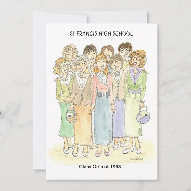 Einladung Brauch 1963 Gals Einladung (Vorderseite)