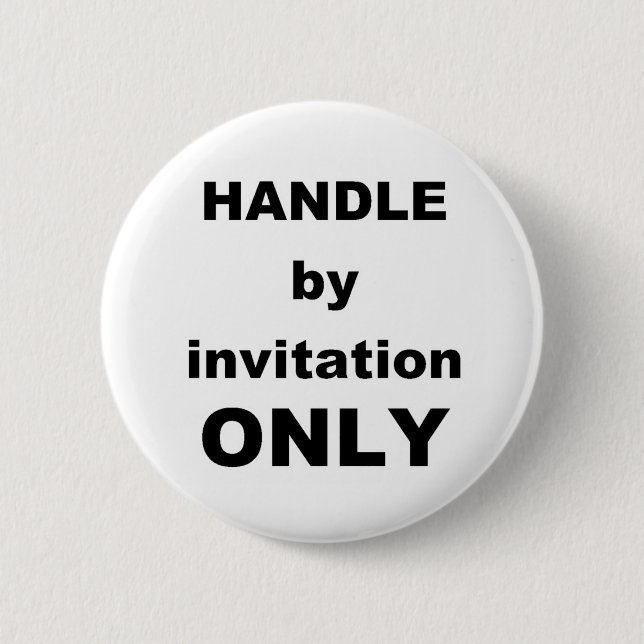 Einladung Button (Vorderseite)