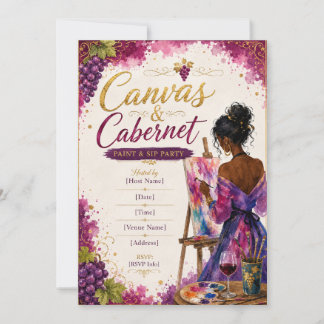 Einladung Canva & Cabernet