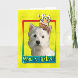 Einladung Cupcake - West Highland Terrier