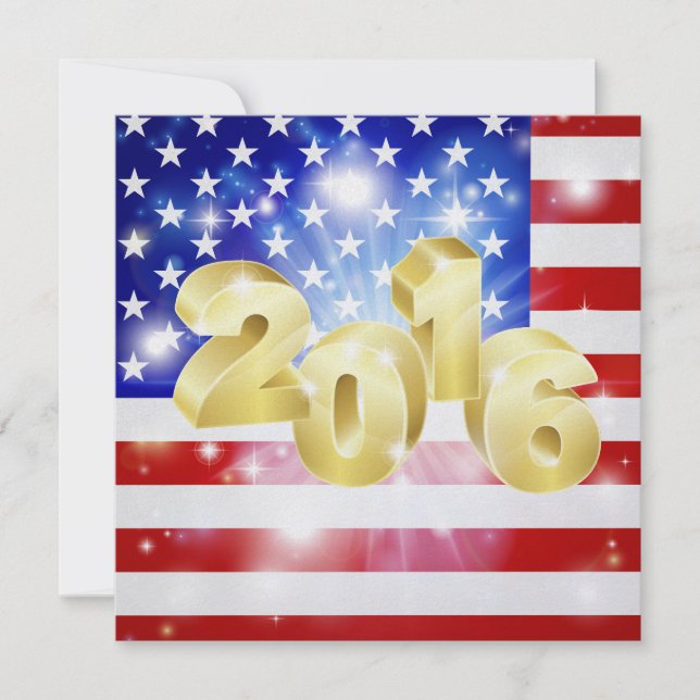 Einladung der Amerikanischen Flagge - SRF (Vorderseite)