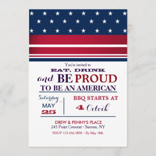 Einladung der amerikanischen Sterne