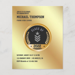 Einladung der Armee/Militärische Graduiertengruppe Flyer