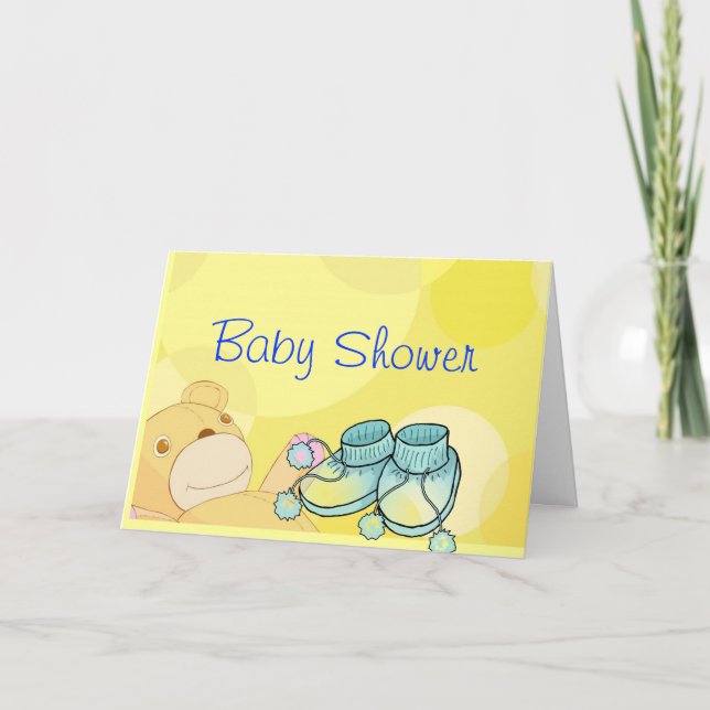 Einladung der Babydusche (Vorderseite)
