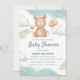 Einladung der Babydusche