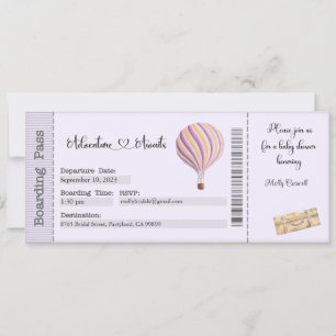 Einladung der Babydusche, Mama zur Einladung