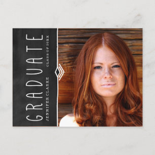 EINLADUNG DER CHALKBOARD-FOTO