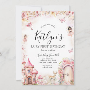 Einladung der Fairy Birthday, Einladung zum verzau