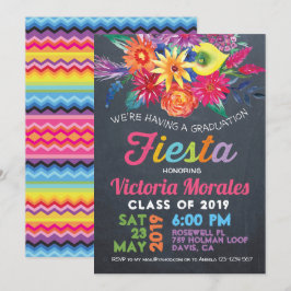 Einladung der Fiesta Graduation Party