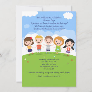 Einladung der Freunde