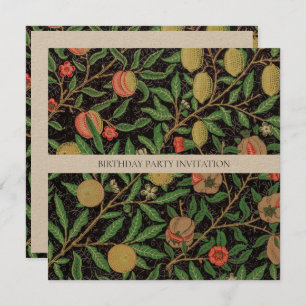 EINLADUNG DER GEBIRGSPARTEI: WILLIAM MORRIS