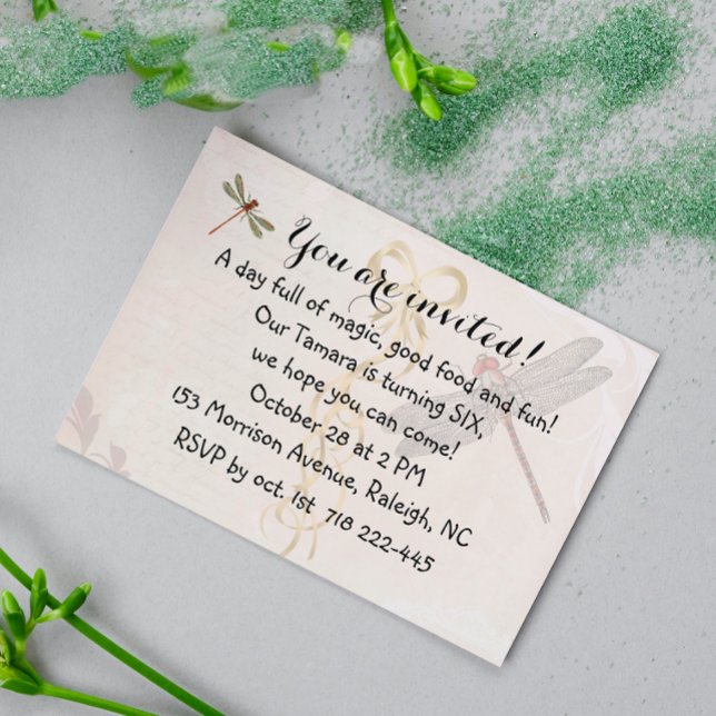 Einladung der Geburtstagsdrachenfliegen (Von Creator hochgeladen)