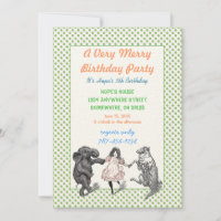 Einladung der Geburtstagspartei "Grüne Tür" an der