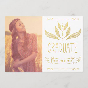 EINLADUNG DER GOLD GRADUATION PARTY 2014