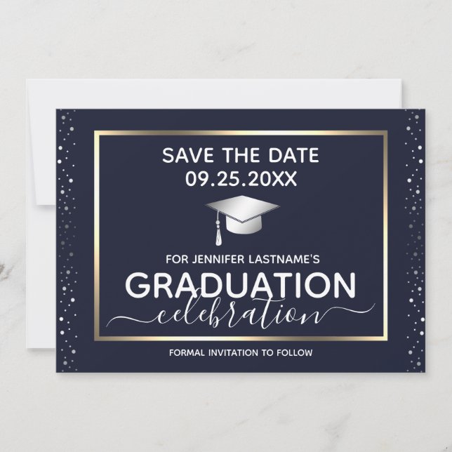 Einladung der Graduiertengruppe Save the Date (Vorderseite)