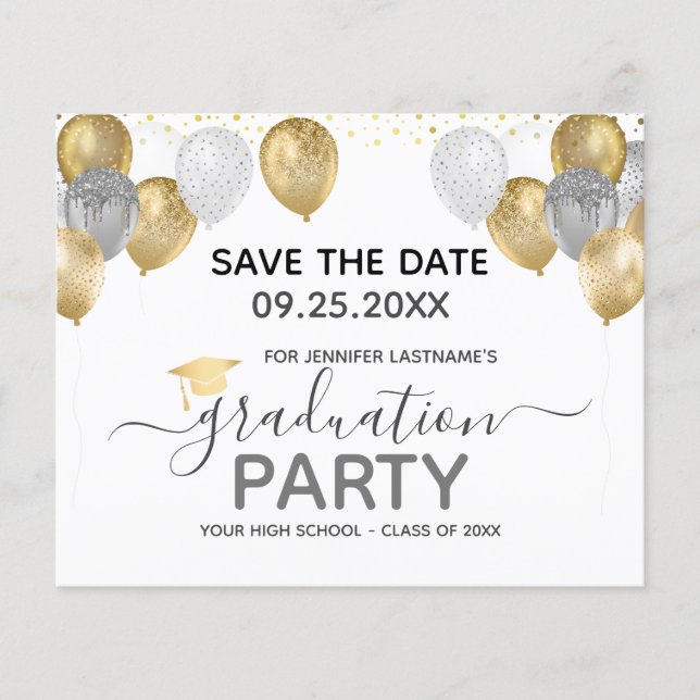 Einladung der Graduiertengruppe Save the Date (Vorderseite)