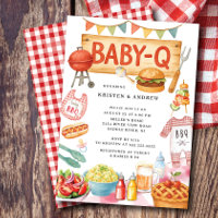 Einladung der Grillin- und Chillin-Kinderdusche