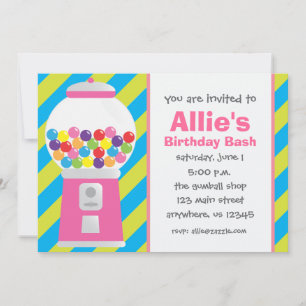 Einladung der Gummiballmaschine