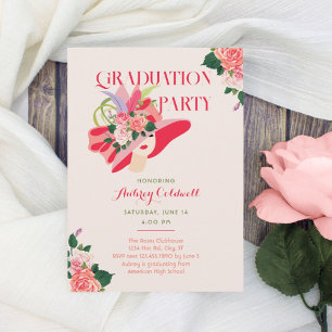 Einladung der Kentucky Derby Graduation Party