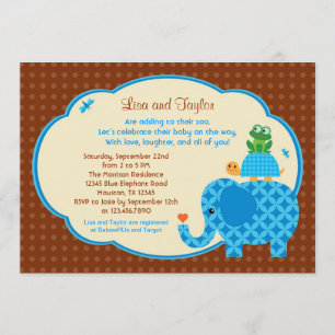 Einladung der Kinderdusche