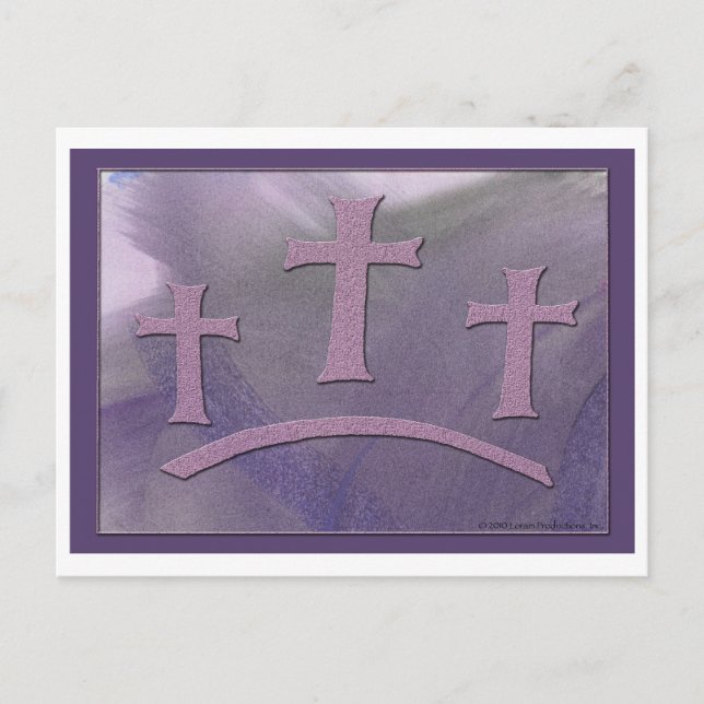 Einladung der Kirche Postkarte (Vorderseite)