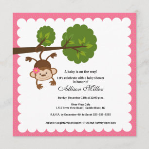 Einladung der kleinen Affendusche