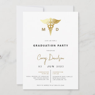 Einladung der Modernen Medical School Graduation P